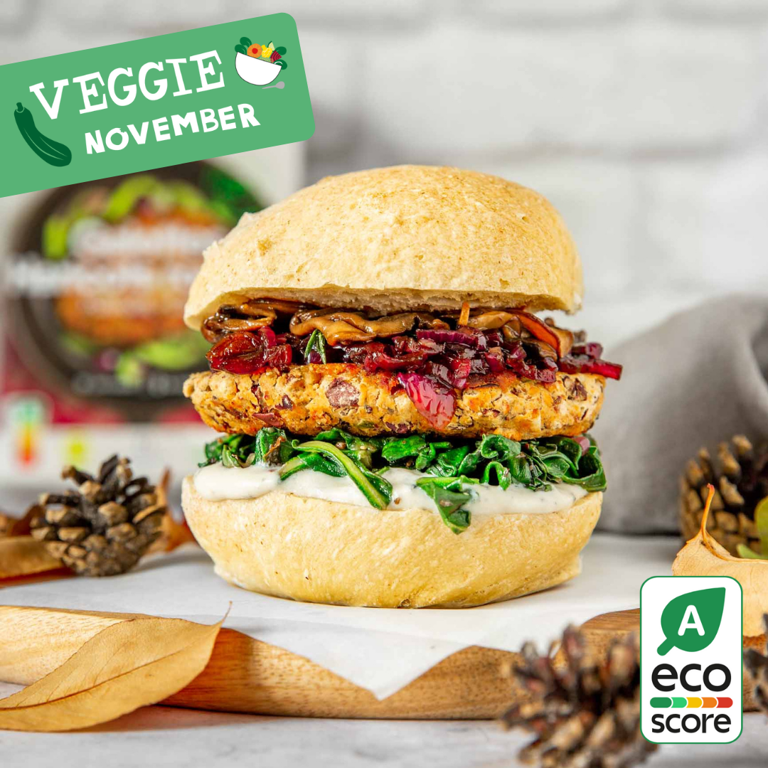 veggie november, recette de burger végétarien